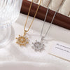Wholesale Minimalist Geometric Titanium Steel Necklace With Box Chain And Pendant Electroplated Design For Women