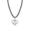 Wholesale Minimalist Heart Shape 925 Sterling Silver Pendant Clavicle Chain For Women With Diamond Design