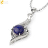 Wholesale Minimalist Heart Shaped Natural Crystal Stone And Zircon Silver Clavicle Pendant Necklace