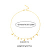 Wholesale Minimalist Highend Heart Shape Moon Zircon Titanium Steel Necklace With Copper Pendant And Electroplating For Women