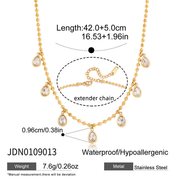 Wholesale Minimalist Marine Life Pattern Electroplated Stainless Steel And Titanium Steel Earrings And Necklaces For Women