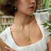 Wholesale Minimalist Modern Constellation Heart Pendant Necklace In Stainless Steel With Bamboo Chain And Pvd Furnace Vacuum Real Gold Plating For Unisex
