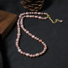 Wholesale Minimalist Natural Geometric Freshwater Pearl Clavicle Chain Necklace With Electroplating For Women