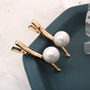 Wholesale Minimalist Natural Style Alloy Duckbill Clip Hairpin With Electroplating