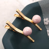 Wholesale Minimalist Natural Style Alloy Duckbill Clip Hairpin With Electroplating