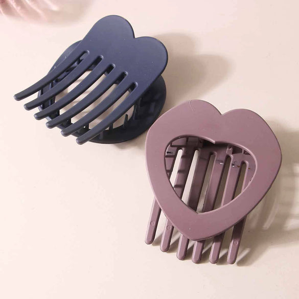 Wholesale Minimalist Pc Flat Love Hair Clip Duckbill Clip For Women With Paint Treatment
