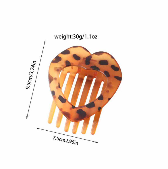 Wholesale Minimalist Pc Flat Love Hair Clip Duckbill Clip For Women With Paint Treatment