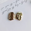 Wholesale Minimalist Plastic And Resin Irregular Shaped Straight Hole Beads Electroplated Handmade Jewelry Accessories