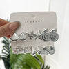 Wholesale Minimalist Plastic Animal Zodiac Electroplated Earrings Set For Women