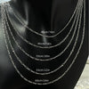 Wholesale Minimalist S925 Sterling Silver Side Chain Pendant Necklace With Electroplating