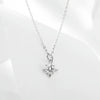 Wholesale Minimalist S925 Sterling Silver Star Shape Necklace For Women