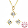 Wholesale Minimalist S925 Sterling Silver Star Shape Necklace For Women