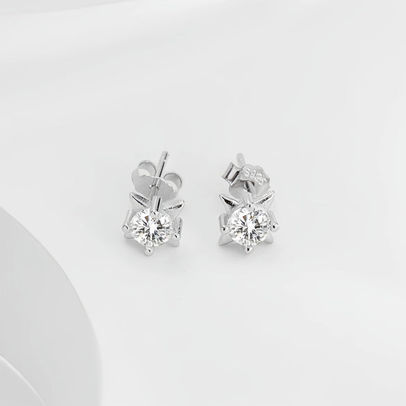 Wholesale Minimalist S925 Sterling Silver Star Shape Necklace For Women