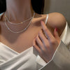 Wholesale Minimalist 925 Silver Cauliflower Snowflake Chain Necklace And Bracelet With Electroplating For Women