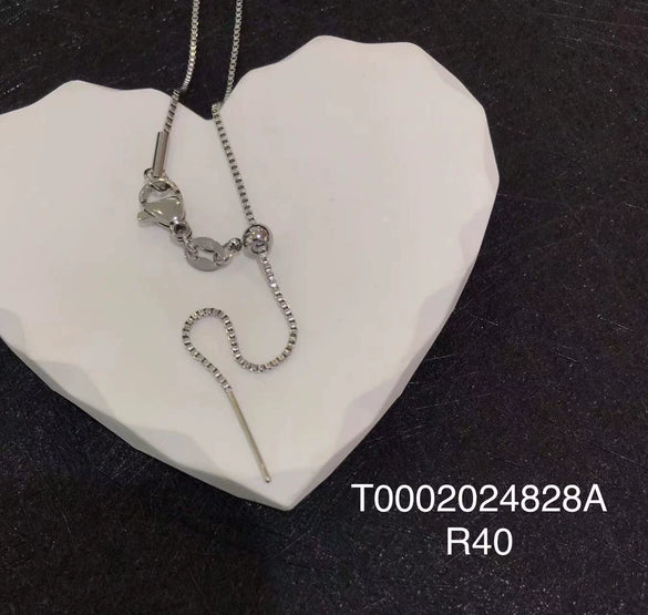 Wholesale Minimalist Stainless Steel And Copper Gold Plated Oshaped Chain Necklace Unisex