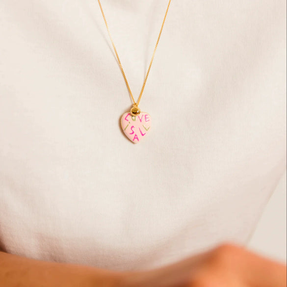 Wholesale Minimalist Stainless Steel And Copper Heart Shape Openable Photo Album Necklace 18K Real Gold Plated