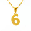 Wholesale Minimalist Stainless Steel And Titanium Steel Necklace With Arabic Digital Pendant And Cross Chain Electroplated For Men And Women