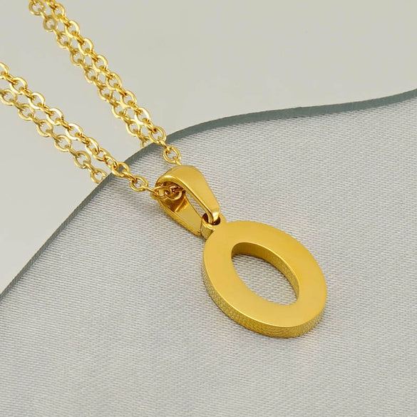 Wholesale Minimalist Stainless Steel And Titanium Steel Necklace With Arabic Digital Pendant And Cross Chain Electroplated For Men And Women