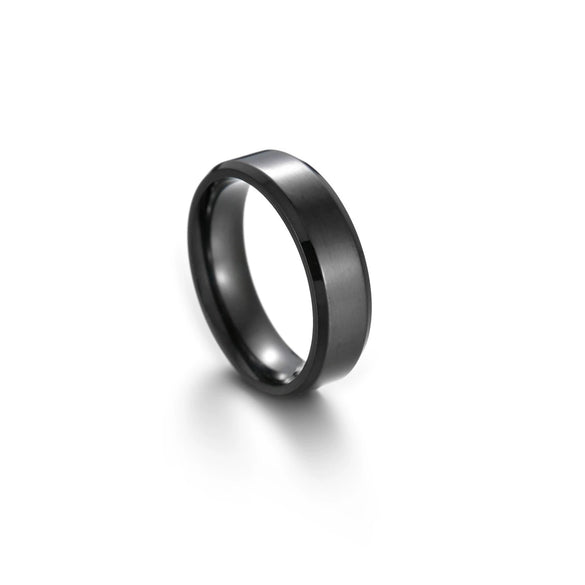 Wholesale Minimalist Ushape Stainless Steel Unisex Ring With Electroplating Treatment