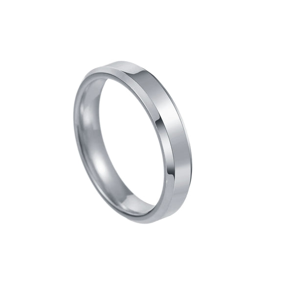 Wholesale Minimalist Ushape Stainless Steel Unisex Ring With Electroplating Treatment
