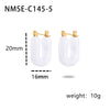 Wholesale Minimalist Ushaped Electroplated Stainless Steel Earrings For Women