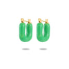 Wholesale Minimalist Ushaped Electroplated Stainless Steel Earrings For Women
