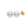 Wholesale Minimalist Women's S925 Sterling Silver Freshwater Pearl Earrings