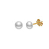 Wholesale Minimalist Women's S925 Sterling Silver Freshwater Pearl Earrings