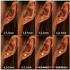 Wholesale Minimalist Women's S925 Sterling Silver Freshwater Pearl Earrings
