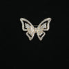 Wholesale Minimalist Zinc Alloy Antiglare Brooch With Diamond Encrustment And Electroplating Treatment