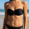Wholesale Minimalist Zinc Alloy Bikini Metal Chain Waist Chain For Women