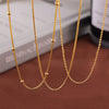 Wholesale Minimalistic Geometric 316L Stainless Steel Goldplated Necklace With Variety Of Chains