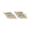 Wholesale Minimalistic Style Stainless Steel Earrings With Angel Wings Design Vacuum Real Gold Electroplating In Pvd Furnace For Women