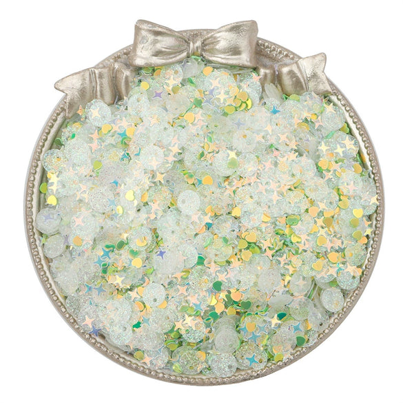 Wholesale Mixed Bead And Flash Sequins Handmade Clothing Accessories Simple Style