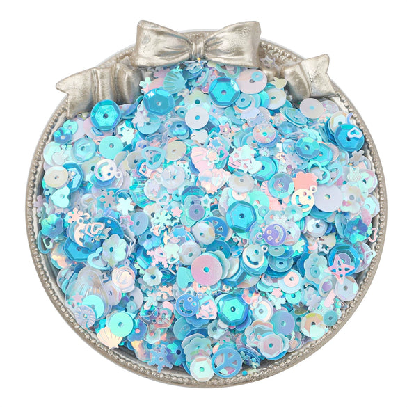 Wholesale Mixed Bead And Flash Sequins Handmade Clothing Accessories Simple Style
