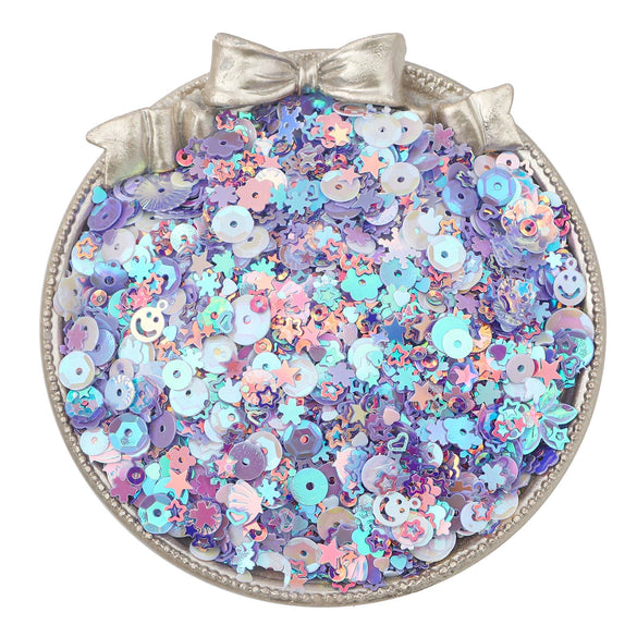 Wholesale Mixed Bead And Flash Sequins Handmade Clothing Accessories Simple Style