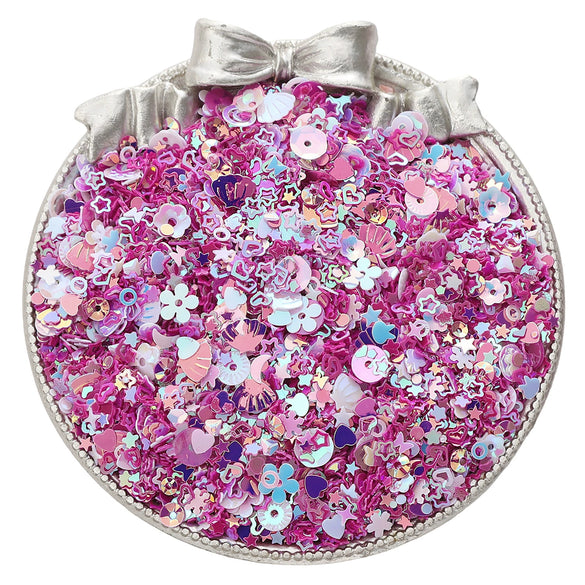 Wholesale Mixed Bead And Flash Sequins Handmade Clothing Accessories Simple Style