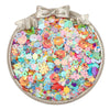 Wholesale Mixed Bead And Flash Sequins Handmade Clothing Accessories Simple Style