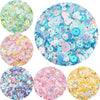 Wholesale Mixed Bead And Flash Sequins Handmade Clothing Accessories Simple Style