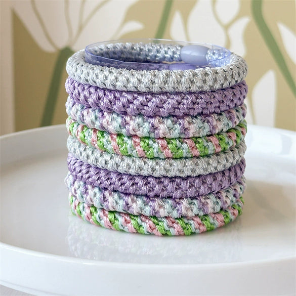 Wholesale Mixed Materials Handmade Woven Hair Rope For Women Simple Style Round Headband