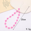 Wholesale Mobile Phone Chain Beaded Handmade With Cute Cartoon Small Animal Patterns For Girls