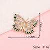 Wholesale Mobile Phone Shell Accessories Alloy Dripping Oil Butterfly Rhinestone Handmade Diamondembedded