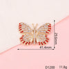 Wholesale Mobile Phone Shell Accessories Alloy Dripping Oil Butterfly Rhinestone Handmade Diamondembedded