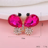 Wholesale Mobile Phone Shell Accessories Alloy Dripping Oil Butterfly Rhinestone Handmade Diamondembedded