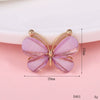 Wholesale Mobile Phone Shell Accessories Alloy Dripping Oil Butterfly Rhinestone Handmade Diamondembedded