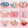 Wholesale Mobile Phone Shell Accessories Alloy Dripping Oil Butterfly Rhinestone Handmade Diamondembedded