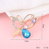 Wholesale Mobile Phone Shell Accessories Alloy Dripping Oil Butterfly Rhinestone Handmade Diamondembedded