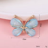 Wholesale Mobile Phone Shell Accessories Alloy Dripping Oil Butterfly Rhinestone Handmade Diamondembedded