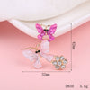 Wholesale Mobile Phone Shell Accessories Alloy Dripping Oil Butterfly Rhinestone Handmade Diamondembedded