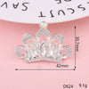 Wholesale Mobile Phone Shell Accessories Crown Style Alloy Rhinestone Full Diamond Encrusted Electroplated